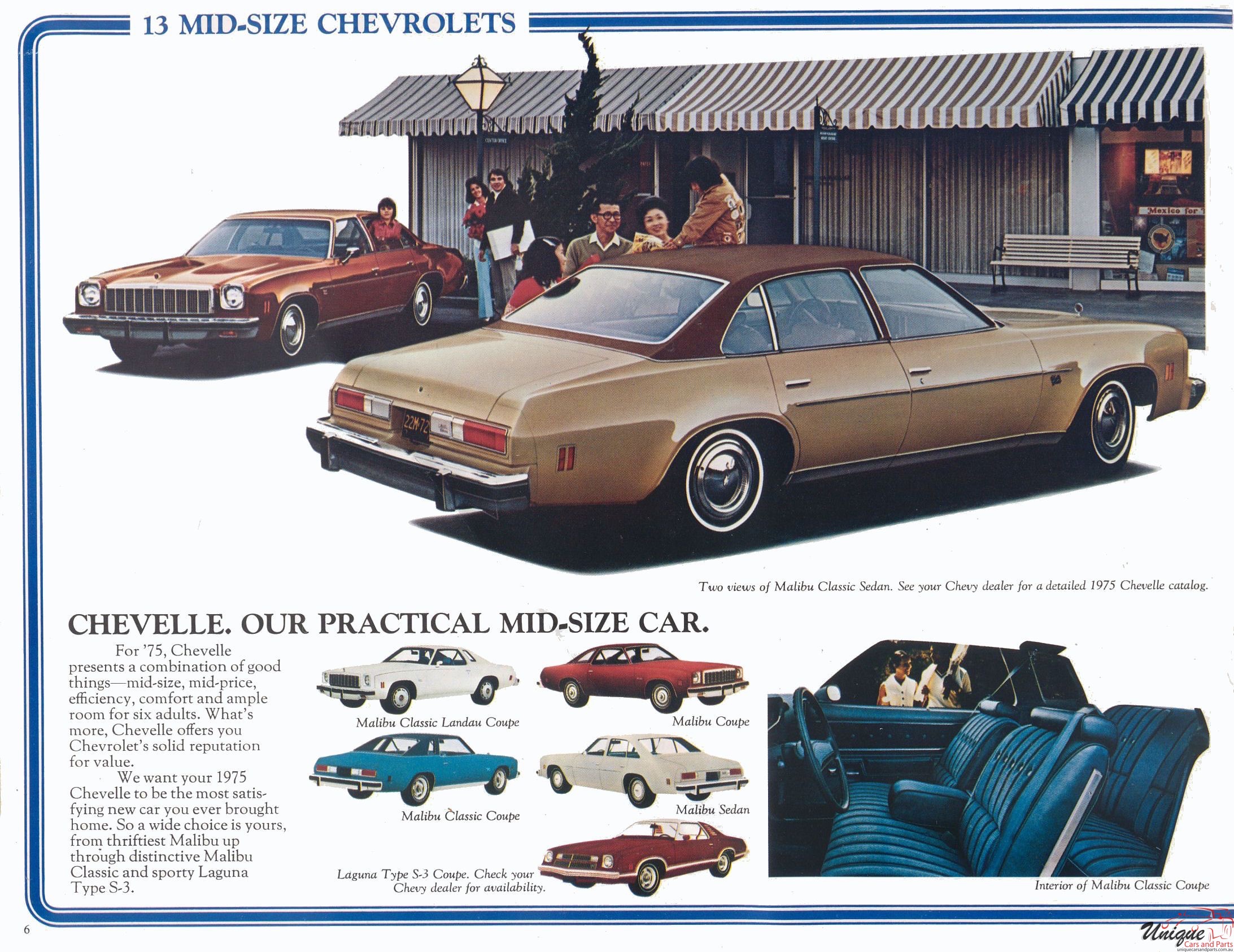 1975 Chevrolet Full-Line Brochure Page 5